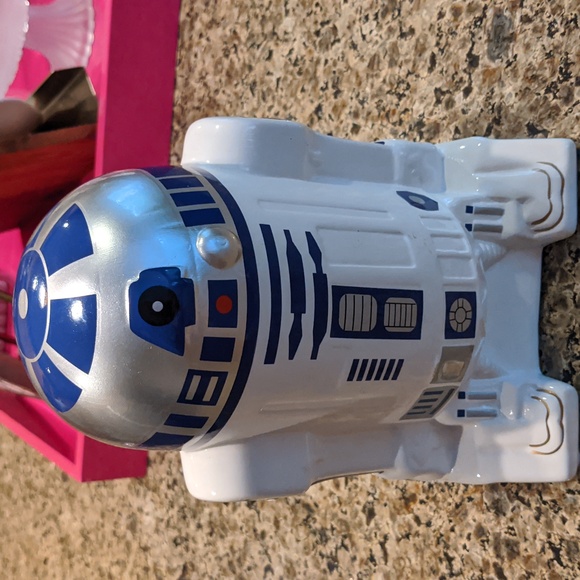 STAR WARS BANK Lucasfilm LTD R2D2 ceramic bank Character Decor Kids Room - Picture 5 of 5